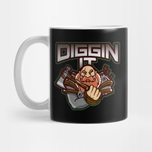 DIGGIN IT/ ROLEPLAY DWARF Mug